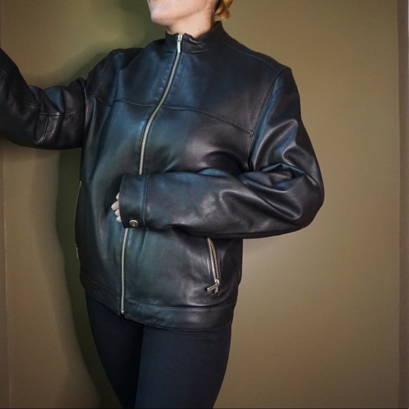 WILSON’S LEATHER Men’s Bomber Jacket - Picture 3 of 9